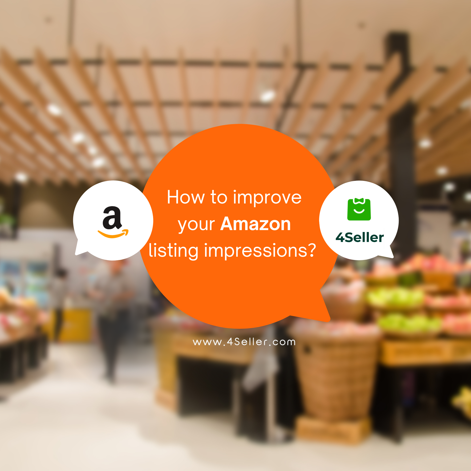 How to improve your Amazon listing impressions？