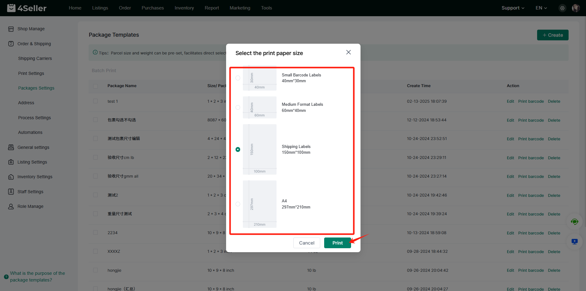 How to Automatically Print Shipping Labels and Fulfill Order?