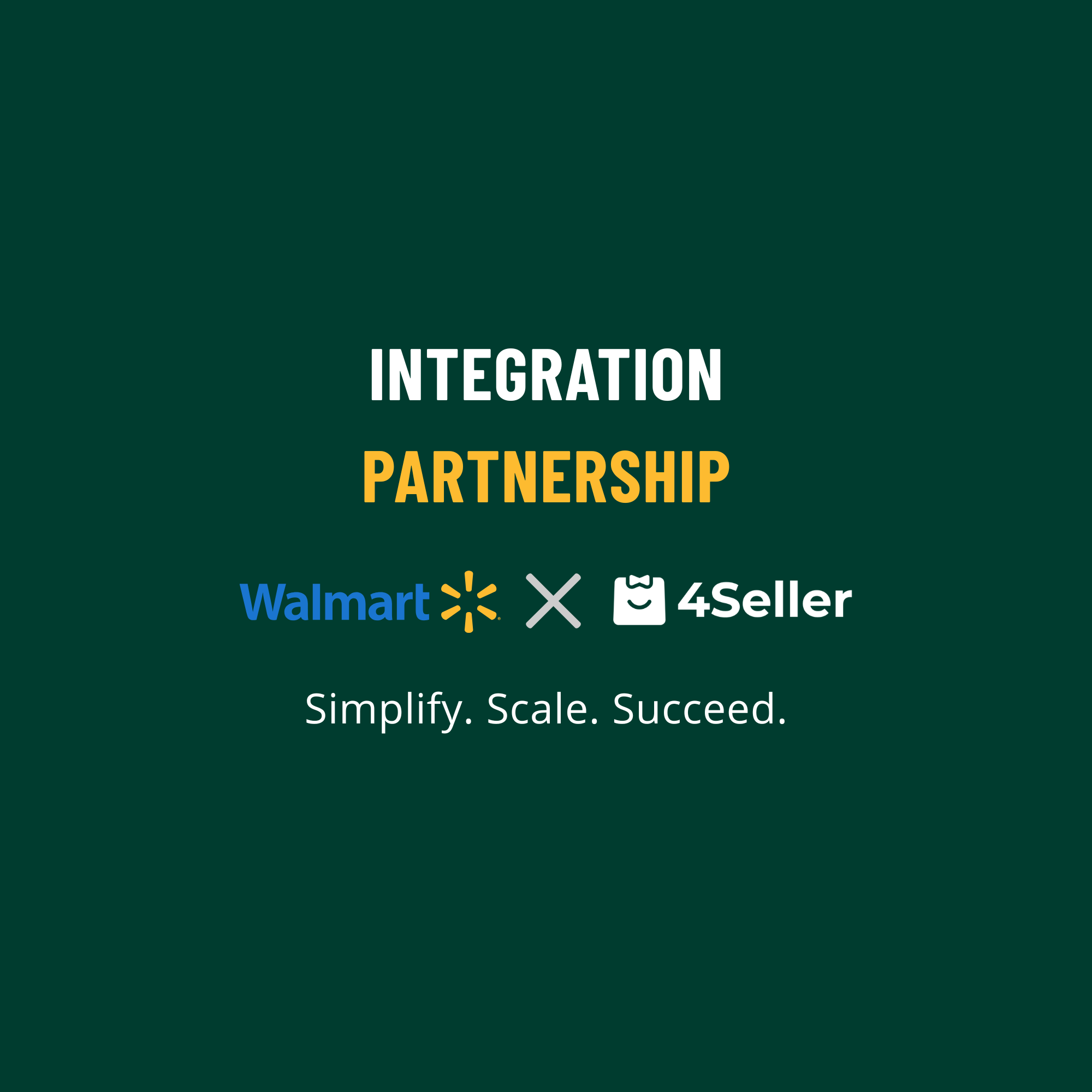 4Seller ERP Onboarded as an Approved Walmart Marketplace Solution Provider