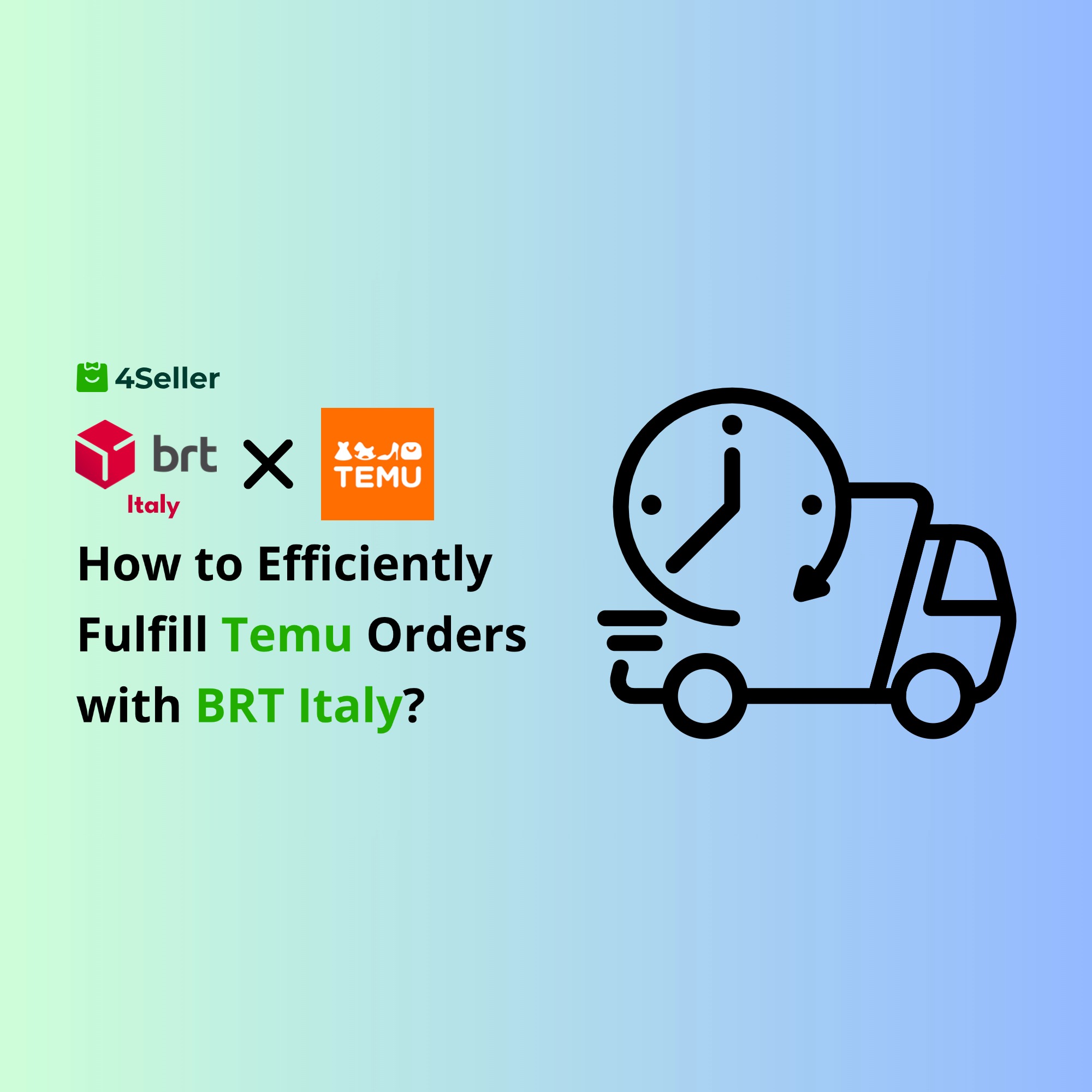 How to Use BRT Italy Integration to Efficiently Fulfill Temu Orders?