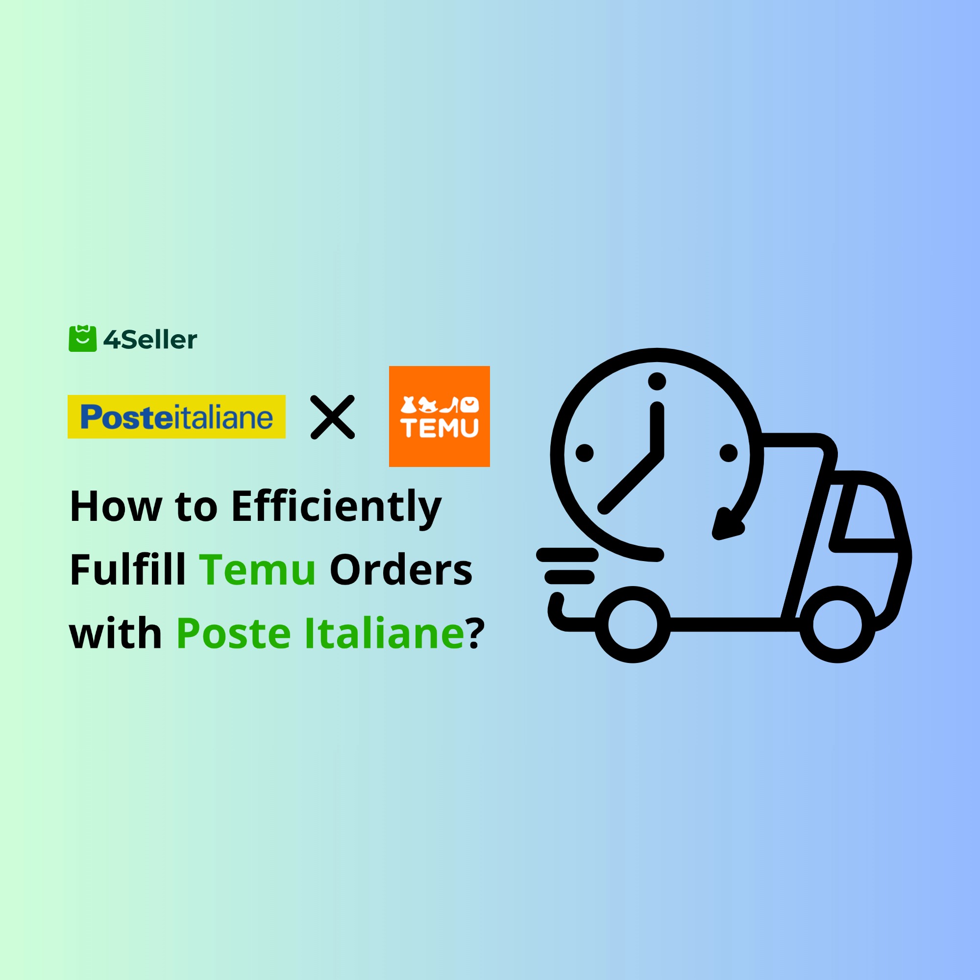 How to Use Poste Italiane Italy Integration to Efficiently Fulfill Temu Orders?