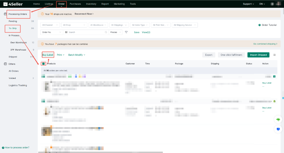 UPS UK Integration for Temu Fulfillment | Automate with 4Seller ERP