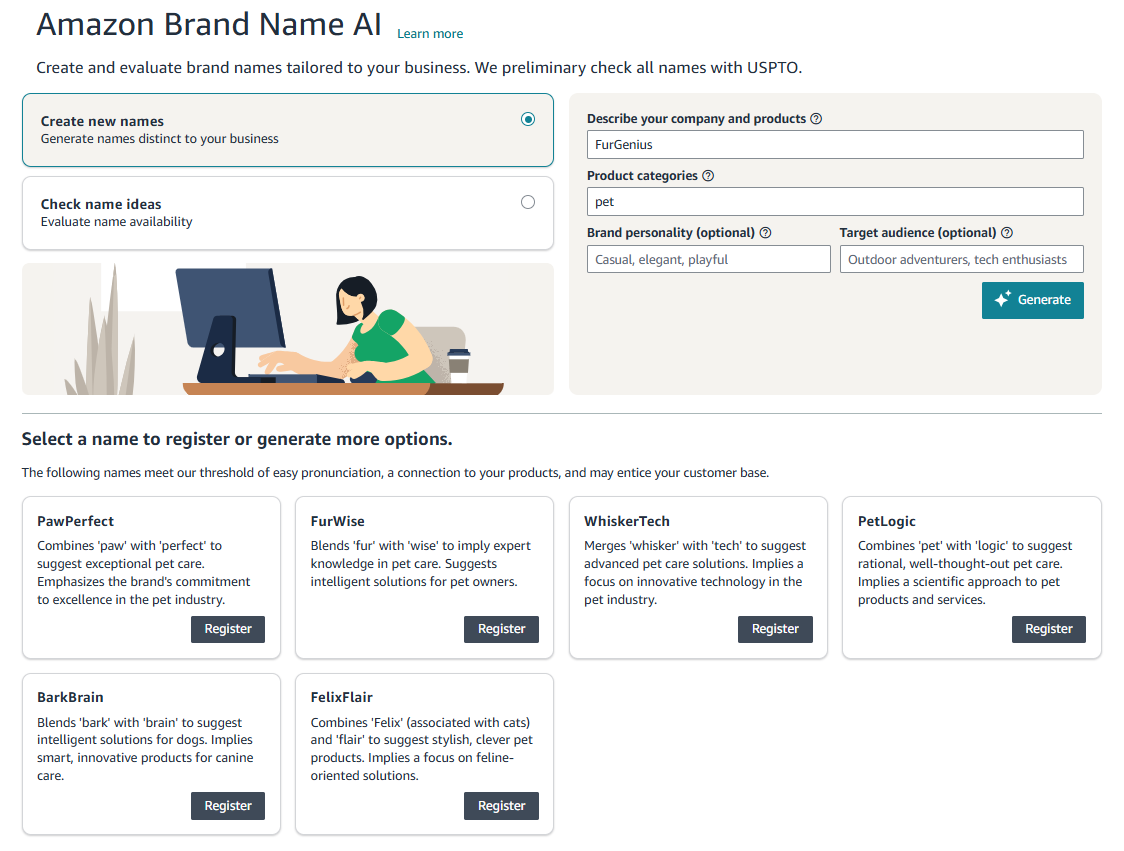 Amazon Brand Name Evaluator: How Amazon Evaluates Brand Names Across USPTO Compliance, Consumer Clarity, and Cultural Adaptation