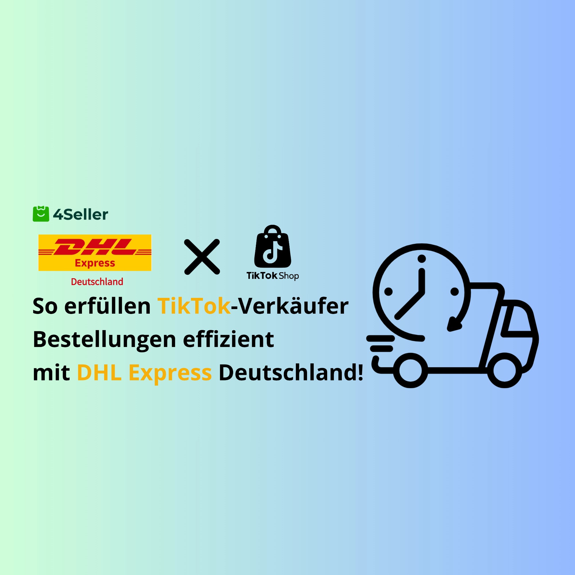 So erfüllen TikTok-Verkäufer in Deutschland Bestellungen effizient mit DHL!