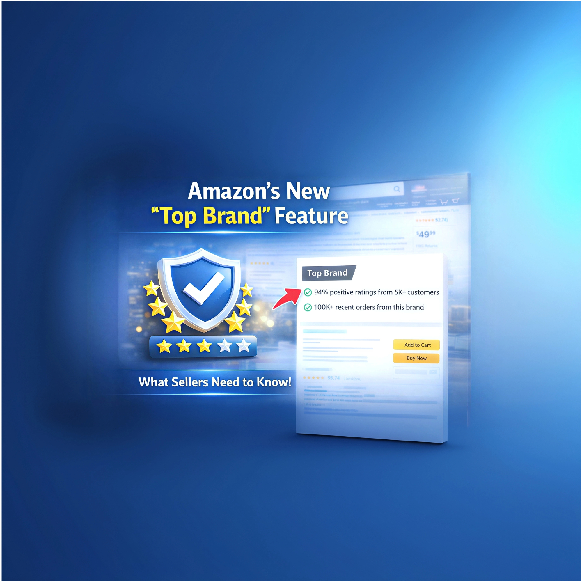 Amazon Tests Top Brand Section: How Seller Feedback Is Becoming a Core Conversion Driver