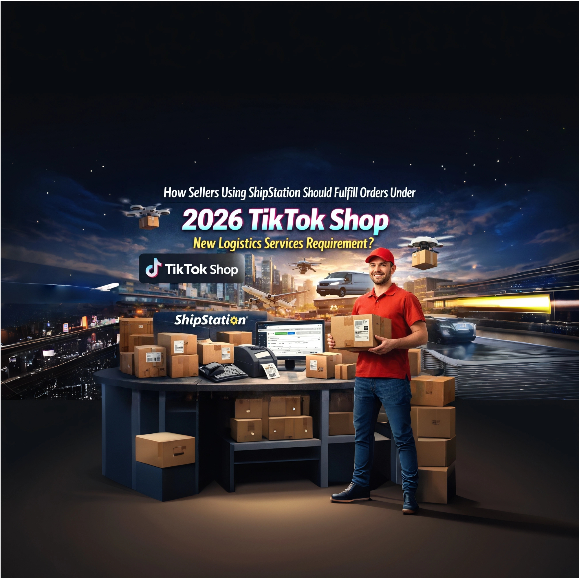 How Sellers Using ShipStation Should Fulfill Orders Under 2026 TikTok Shop New Logistics Services Requirement? 