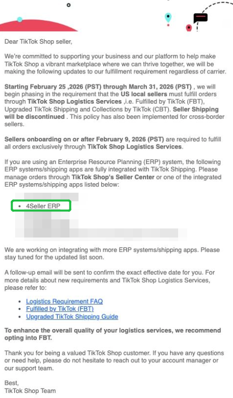 How Should POD Sellers Ship Orders Compliantly Under the New TikTok Shop Logistics Services Requirement?