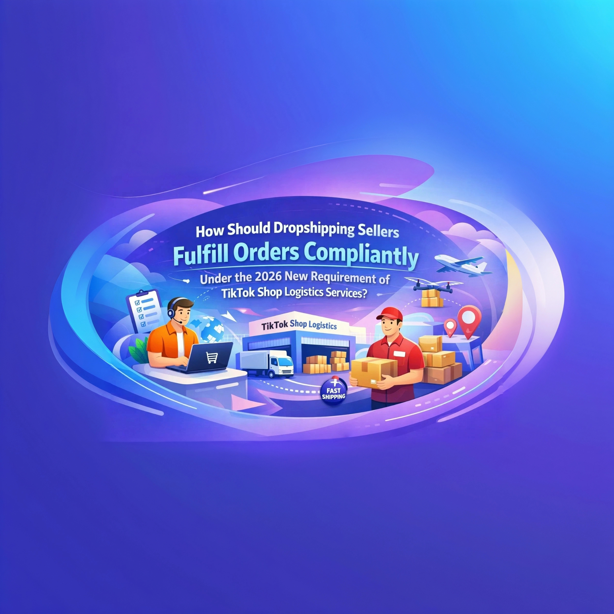 How Should Dropshipping Sellers Fulfill Orders Compliantly Under the 2026 New Requirement of TikTok Shop Logistics Services?