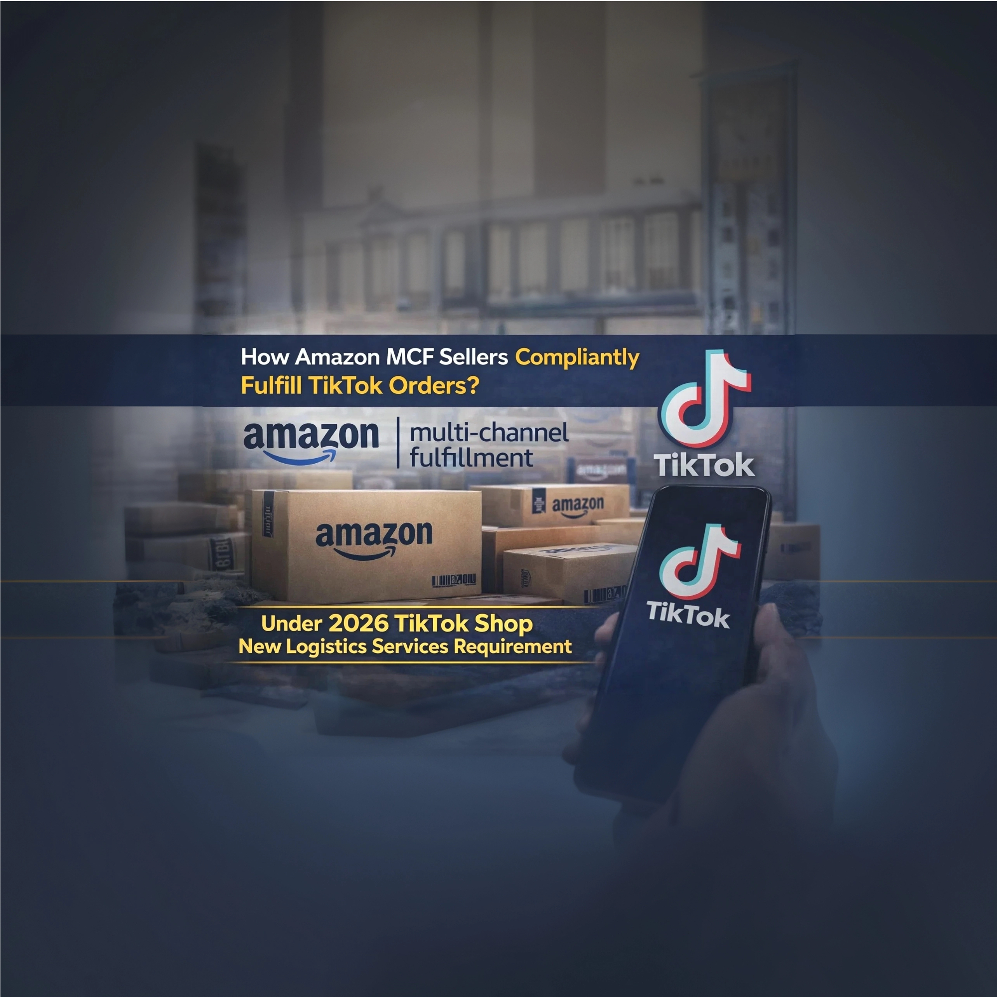 How Amazon MCF Sellers Compliantly Fulfill TikTok Orders Under 2026 TikTok Shop New Logistics Services Requirement?