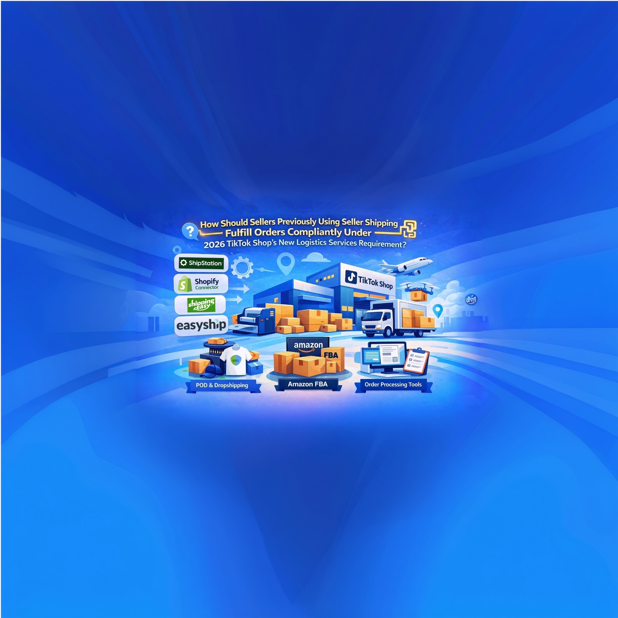 How Should Sellers Previously Using Seller Shipping Fulfill Orders Under 2026 TikTok Shop New Logistics Services Requirement?