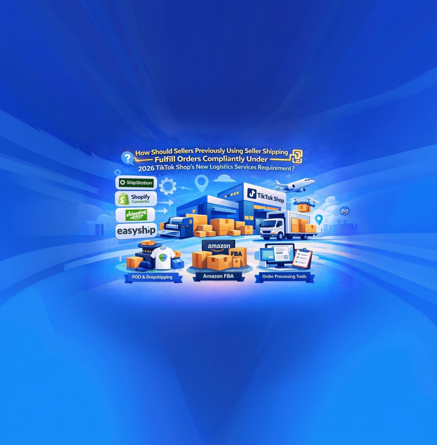 How Should Sellers Previously Using Seller Shipping Fulfill Orders Compliantly Under 2026 TikTok Shop New Logistics Services Requirement?