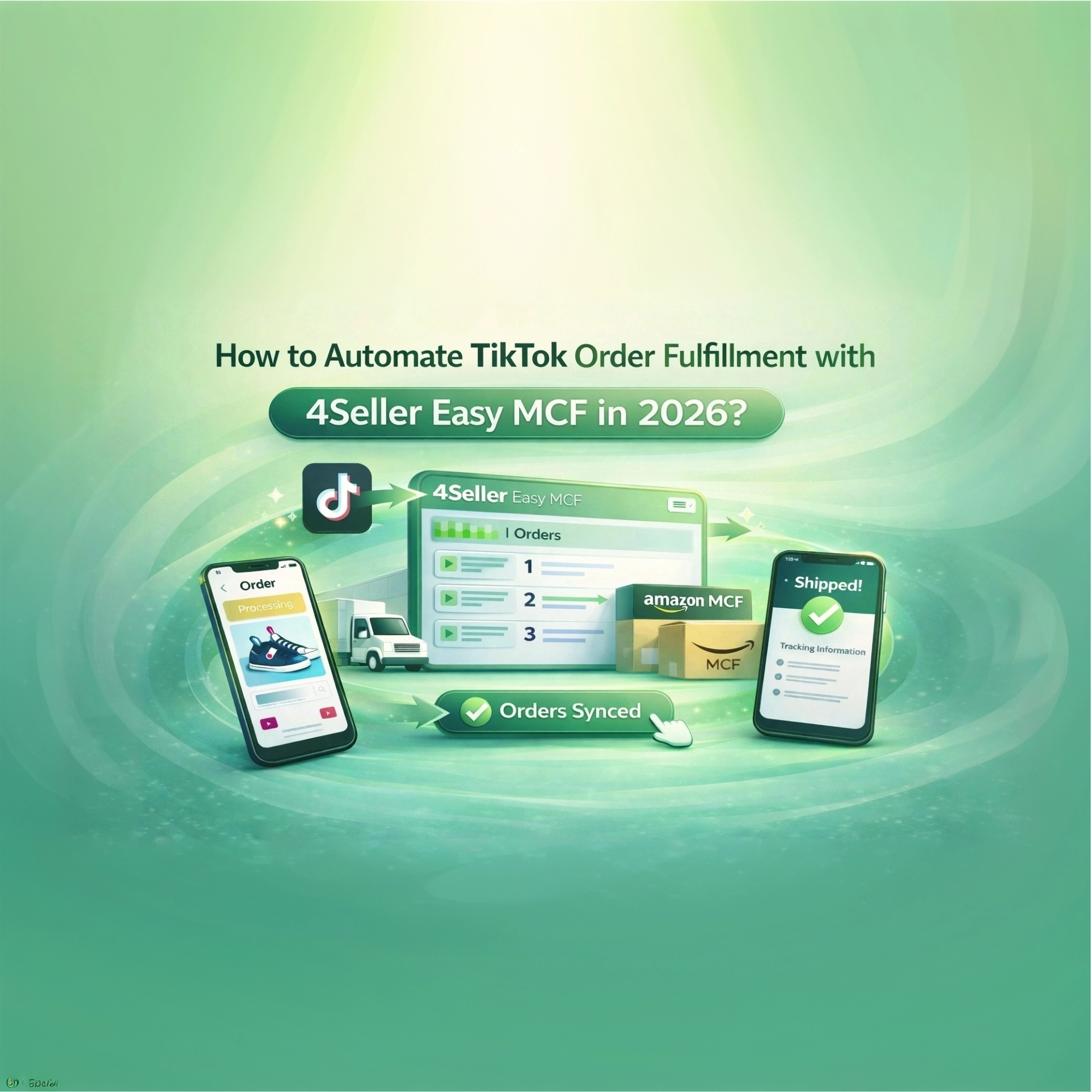 TikTok Officially Updates Amazon MCF Guide: How to Automate TikTok Order Fulfillment with 4Seller Easy MCF in 2026? 