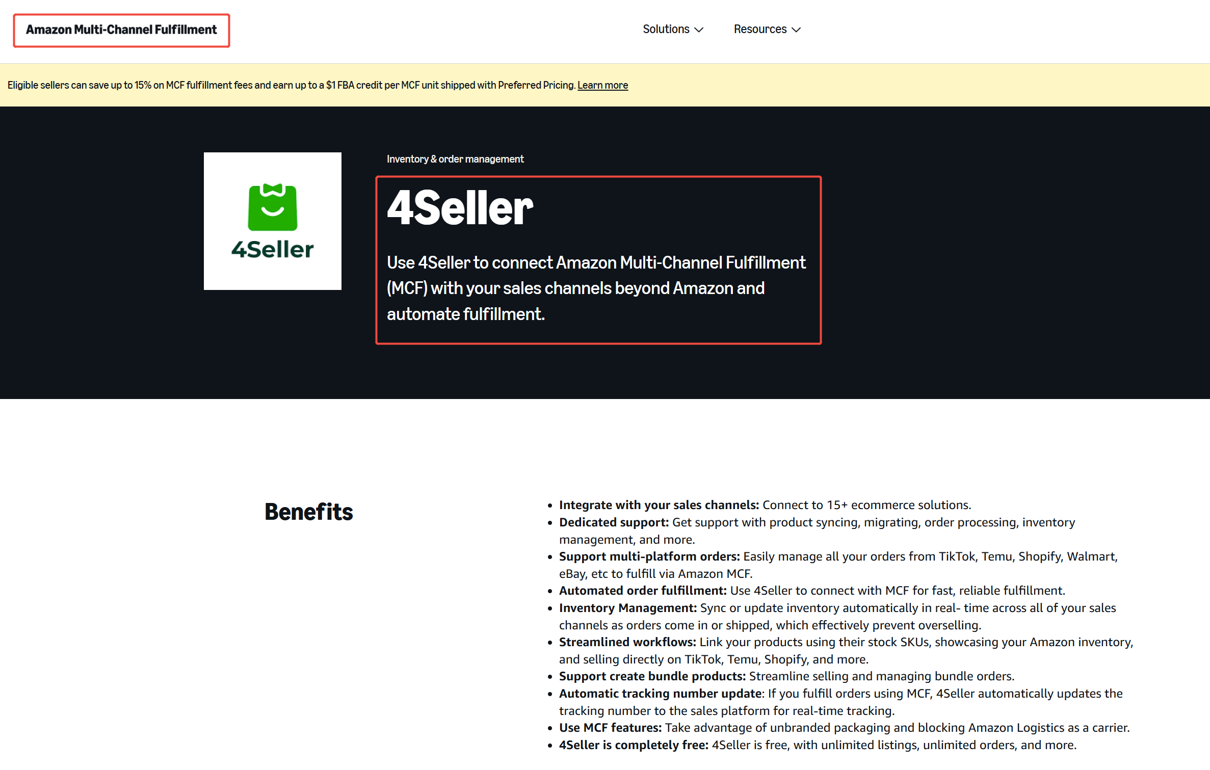 WebBee MCF vs. 4Seller Easy MCF: How Should TikTok Sellers Choose a Smarter, More Stable Amazon MCF Automation Solution?