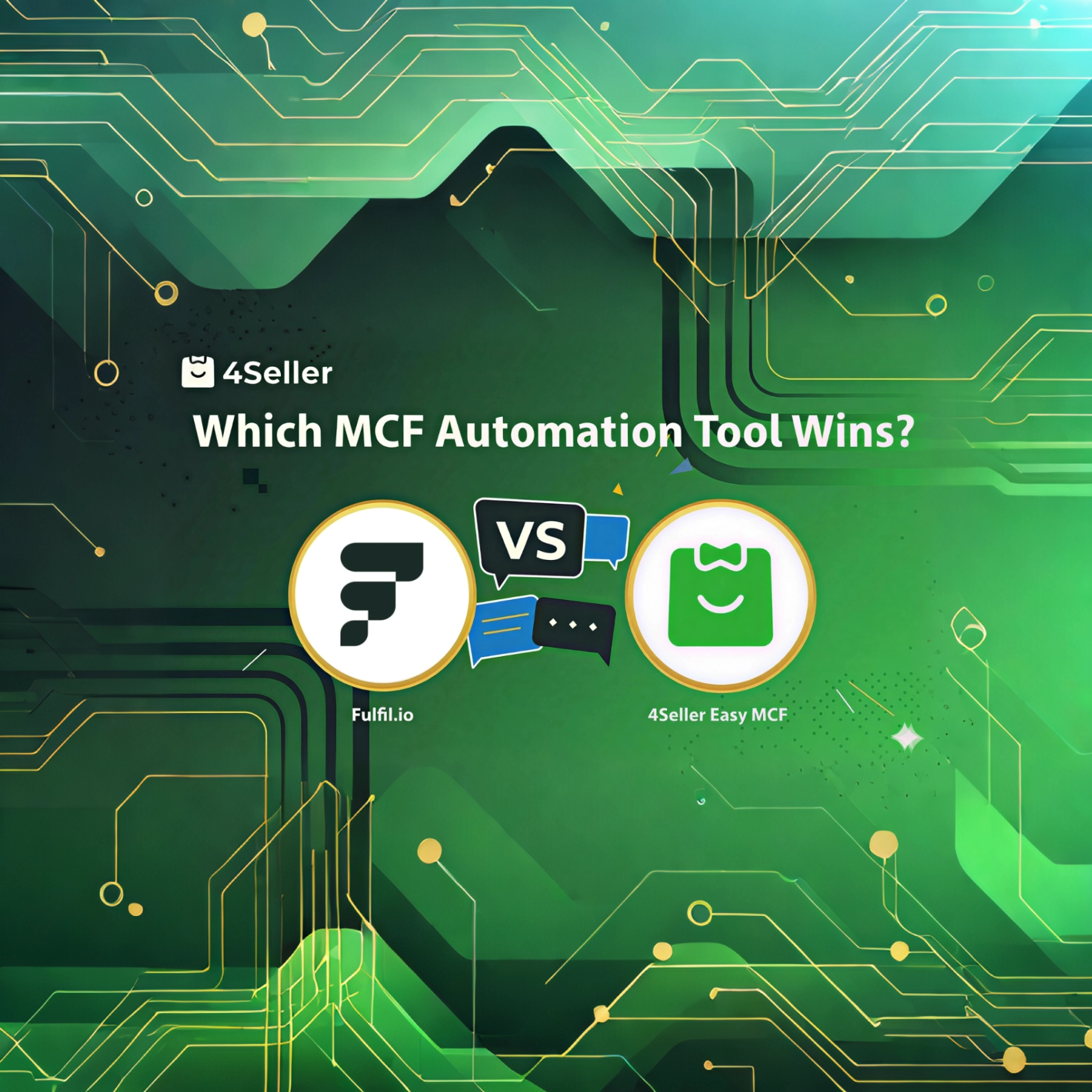 Fulfil.io vs. 4Seller: Why “Easy MCF” is the Better Choice for Amazon MCF Automation?